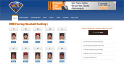 Desktop Screenshot of fantasybaseballnerd.com